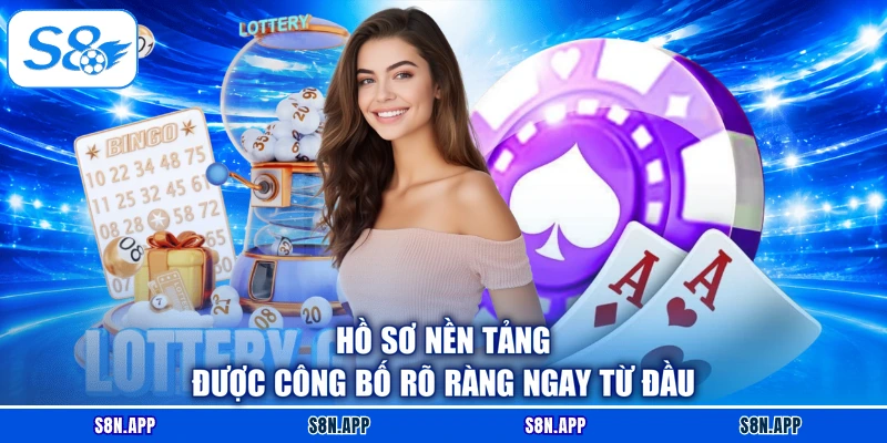 Hồ sơ nền tảng được công bố rõ ràng ngay từ đầu Hồ sơ nền tảng được công bố rõ ràng ngay từ đầu