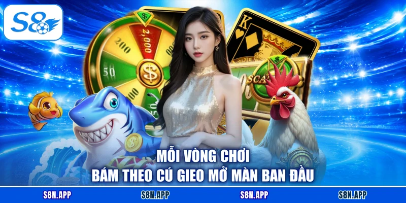Mỗi vòng chơi bám theo cú gieo mở màn ban đầu