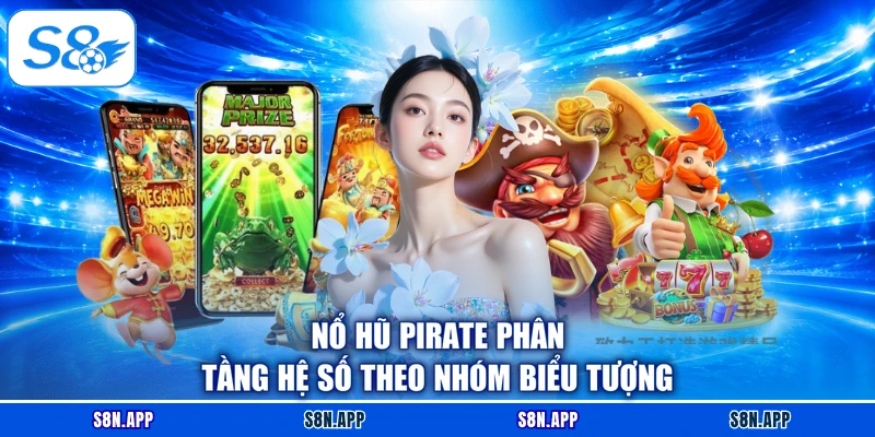 Nổ Hũ Pirate phân tầng hệ số theo nhóm biểu tượng