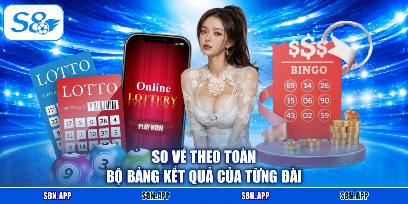 So vé theo toàn bộ bảng kết quả của từng đài
